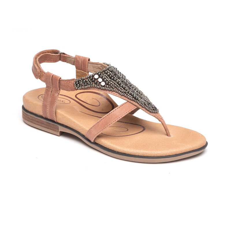 Aetrex Womens Sheila Sandals Blush - nfV9lO4i3